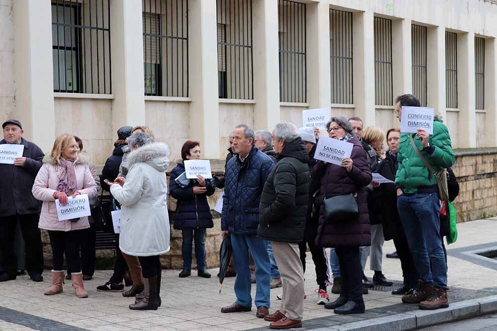 La movilización se ha secundado también en el resto de centros de salud de Burgos