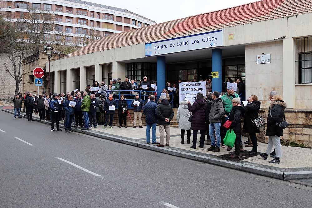 La movilización se ha secundado también en el resto de centros de salud de Burgos