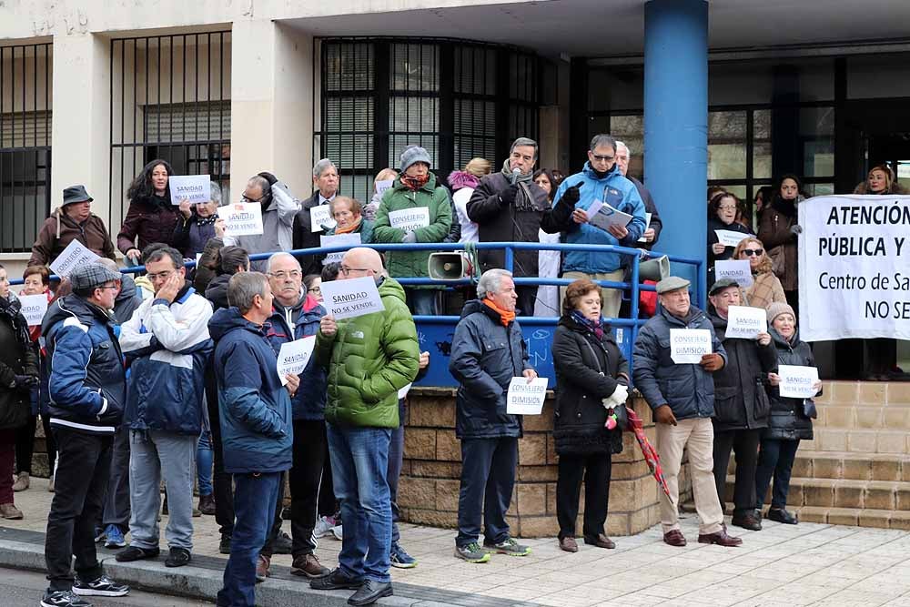 La movilización se ha secundado también en el resto de centros de salud de Burgos