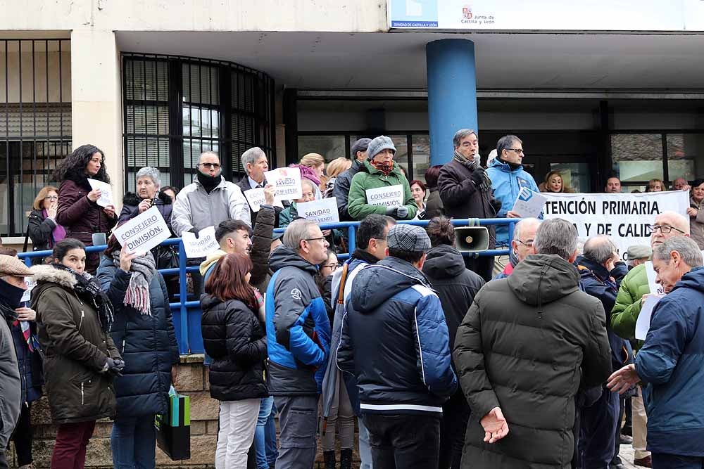 La movilización se ha secundado también en el resto de centros de salud de Burgos