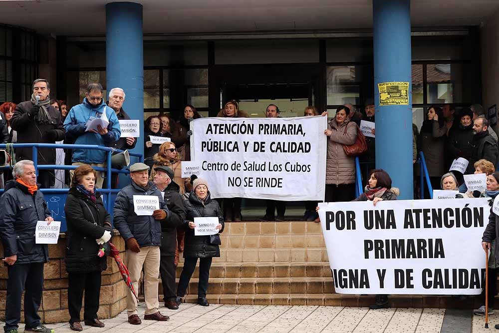 La movilización se ha secundado también en el resto de centros de salud de Burgos