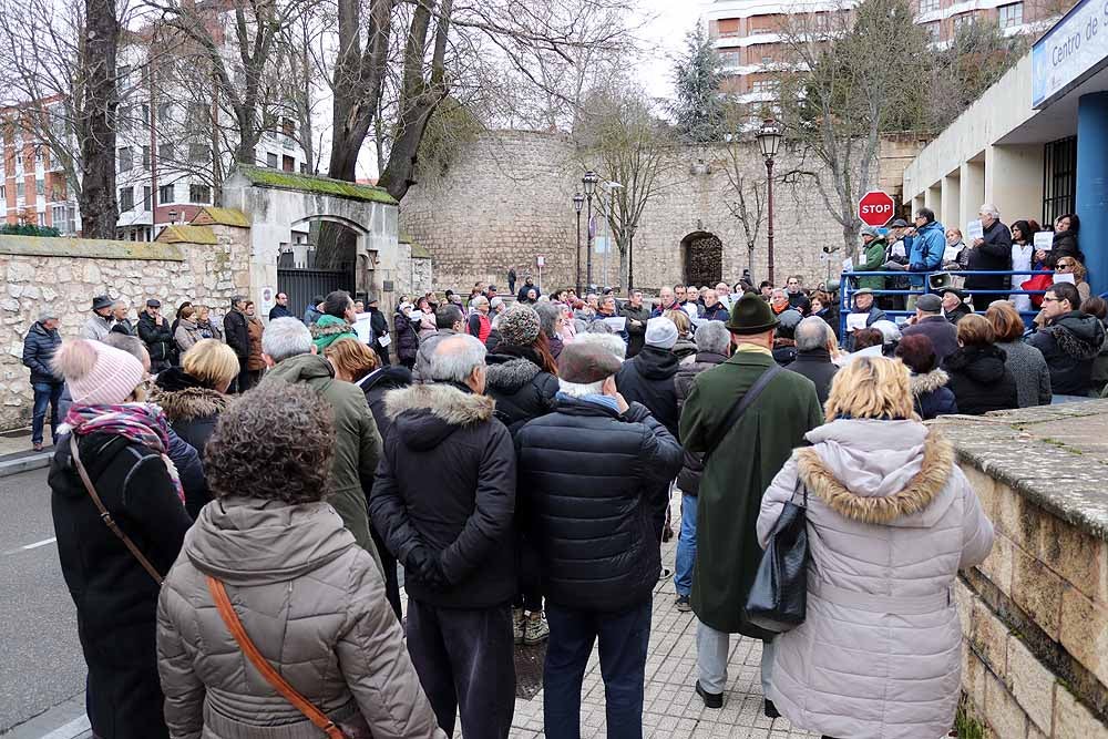 La movilización se ha secundado también en el resto de centros de salud de Burgos