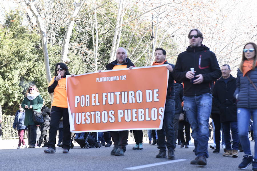 Fotos: Manifestación en Valladolid en defensa de la sanidad pública de Castilla y León