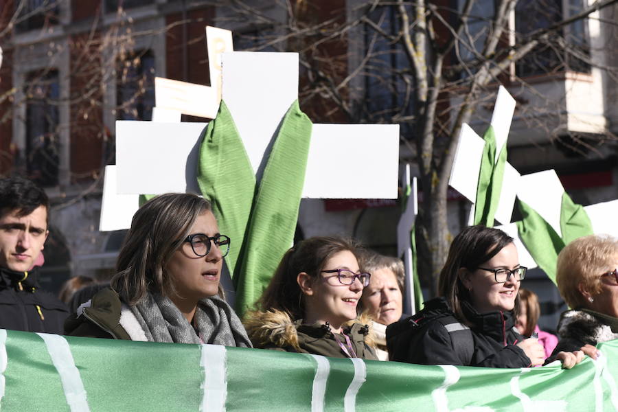 Fotos: Manifestación en Valladolid en defensa de la sanidad pública de Castilla y León