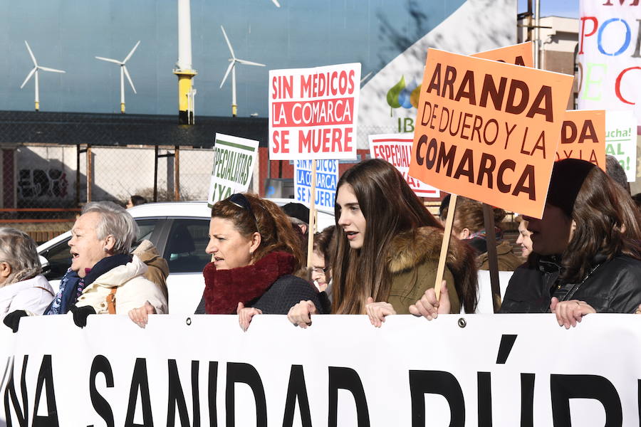 Fotos: Manifestación en Valladolid en defensa de la sanidad pública de Castilla y León