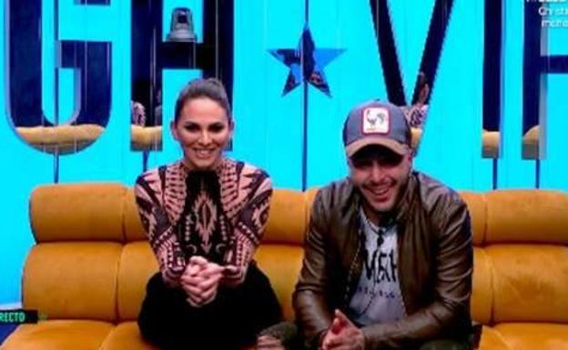 Irene Rosales y Kiko Rivera, en el confesionario de 'GH VIP'. 