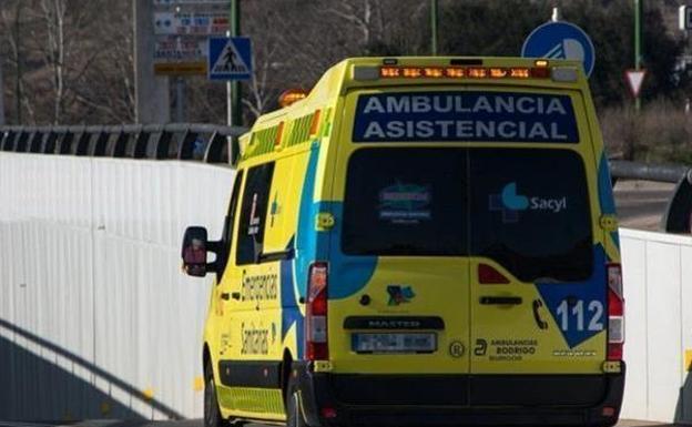 Ambulancia del Sacyl. 