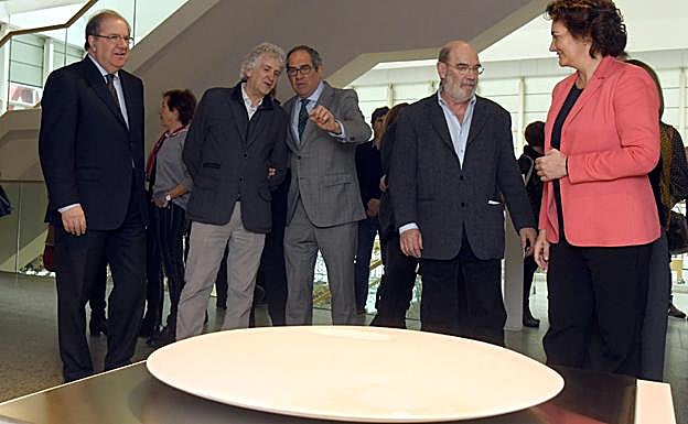 El presidente de la Junta de Castilla y León, Juan Vicente Herrera, no se perdió la presentación. 