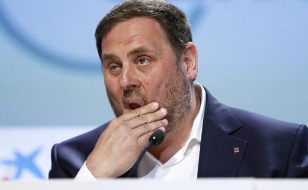 Oriol Junqueras, líder de ERC. 