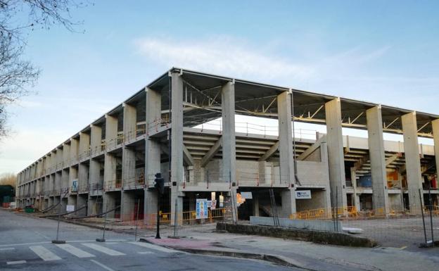 Estado actual de las obras de El Plantío. 