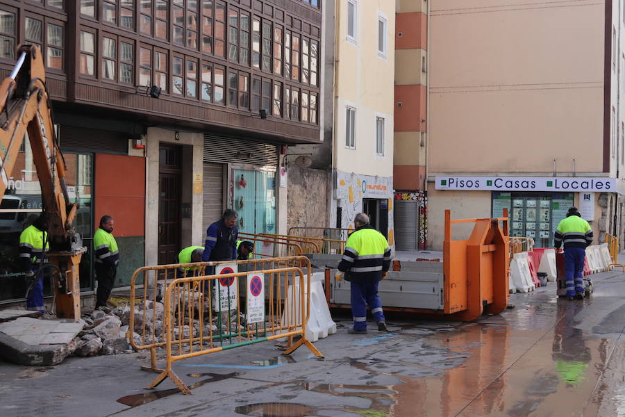 Fotos: Comienza la segunda fase de las obras de la plaza Hortelanos