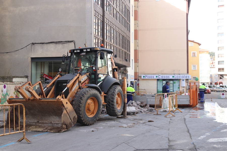 Fotos: Comienza la segunda fase de las obras de la plaza Hortelanos