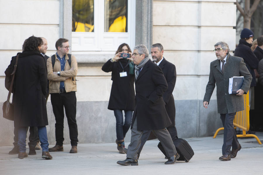 Comienza en el Tribunal Supremo el juicio por el proceso independentista en Cataluña.