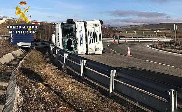 Estado en el que quedó el vehículo tras el accidente. 