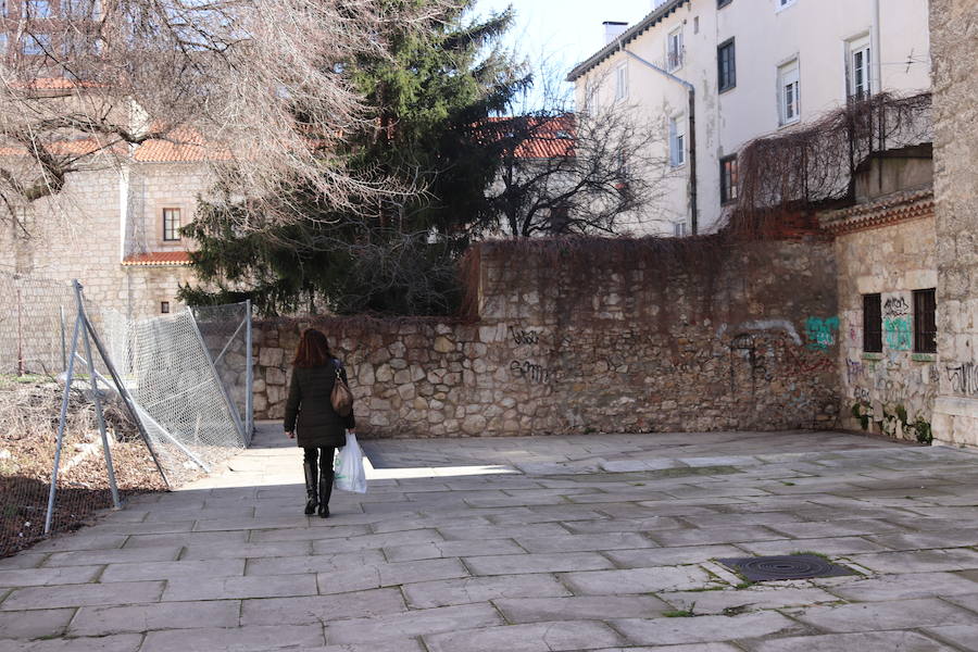 Se invertirán 200.000 euros en un adecentamiento en las traseras de la iglesia de San Lesmes y se han destinado 100.000 euros a renovar pavimento y canalizaciones en Doña Jimena