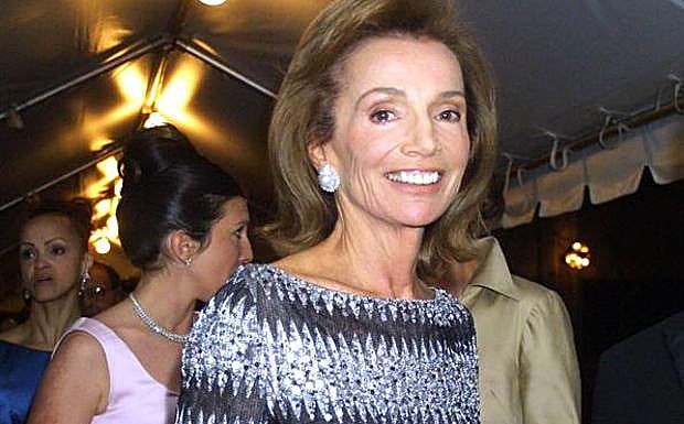 La musa y modelo Caroline Lee Radziwill. 