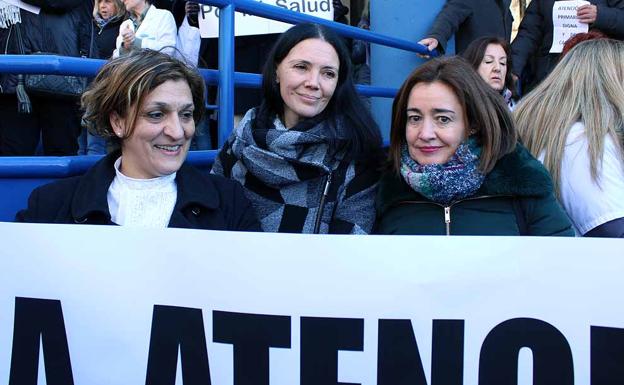 Nuria, Sonia y Pilar, las tres médicas que renunciaron a su plaza en el centro de Salud Los Cubos