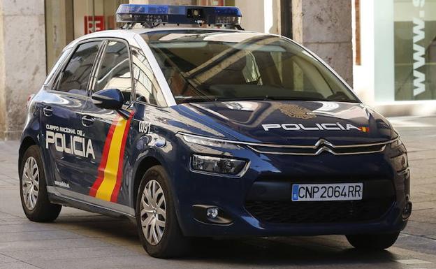 Patrulla de la Policía Nacional. 