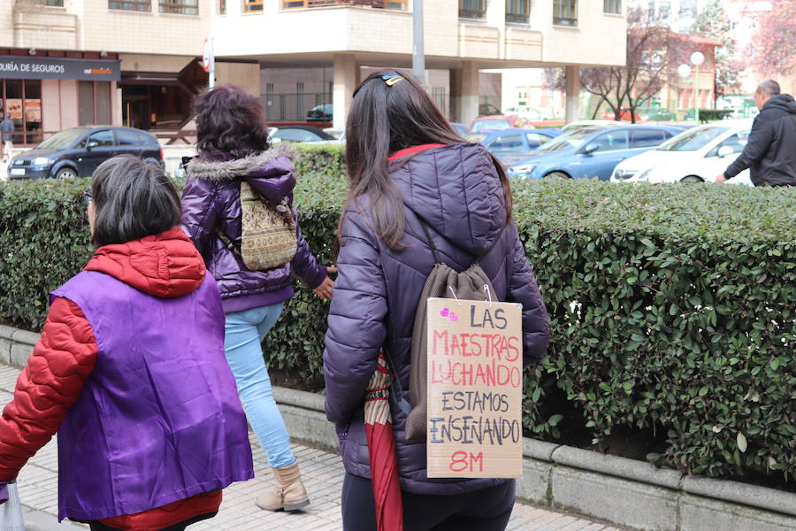 Fotos: Las imágenes de los piquetes informativos feministas