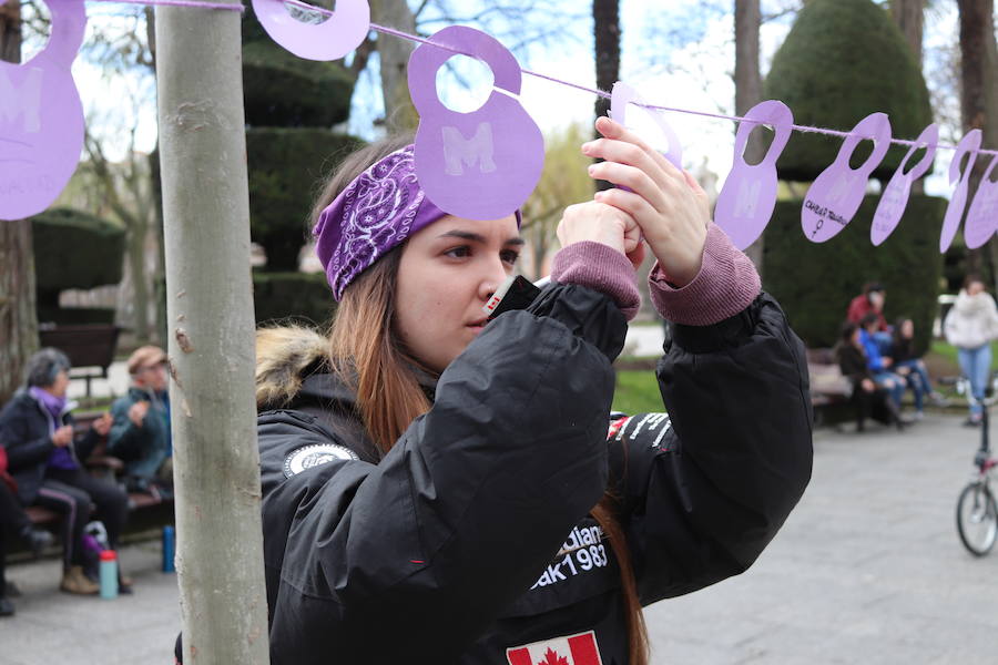 Fotos: Las imágenes de los piquetes informativos feministas