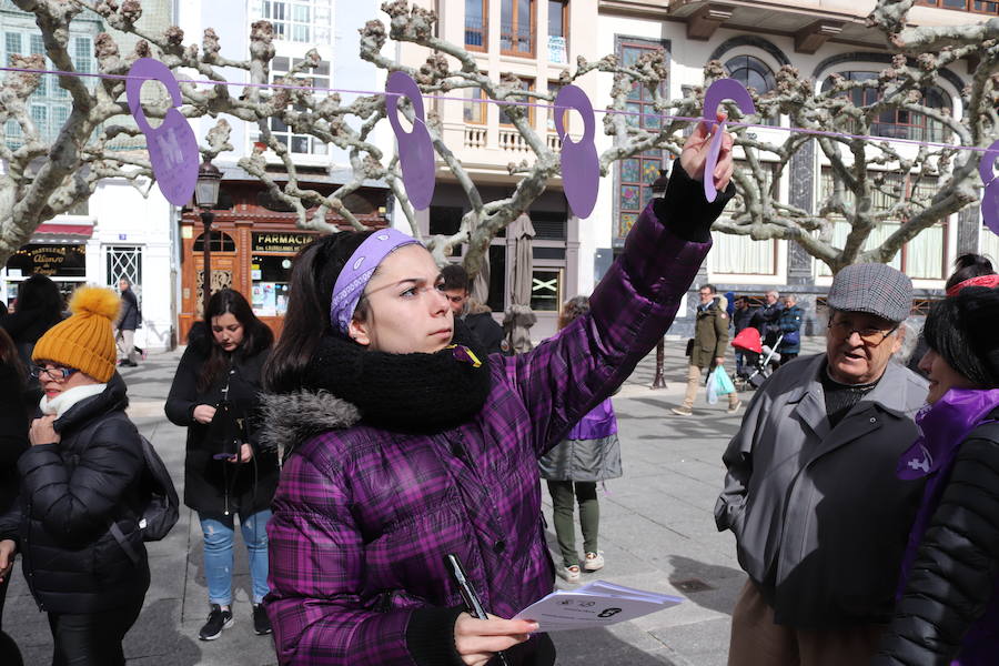 Fotos: Las imágenes de los piquetes informativos feministas