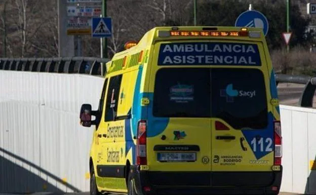 Ambulancia del Sacyl. 