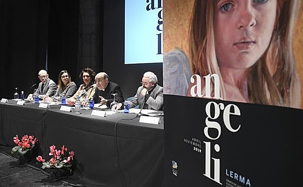 Presentación de la XXIV edición de Las Edades del Hombre 'Angeli' con la consejera de Cultura y Turismo, María Josefa García Cirac y el secretario General de la Fundación Las Edades del Hombre, Gonzalo Jiménez.