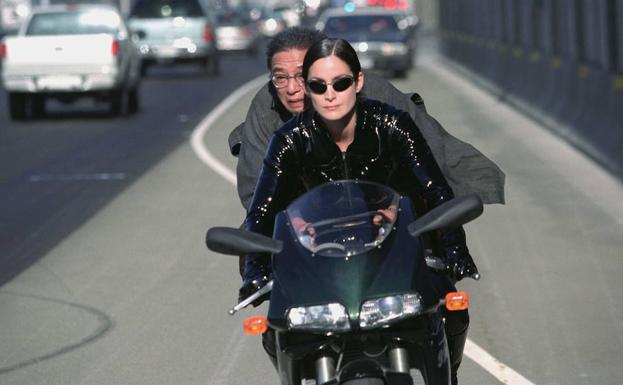 Carrie-Anne Moss en 'Matrix Reloaded'.