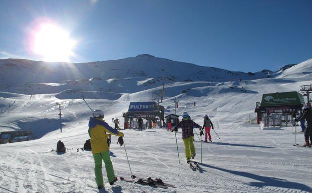 Sierra Nevada, tras la ligera nevada recibida esta semana