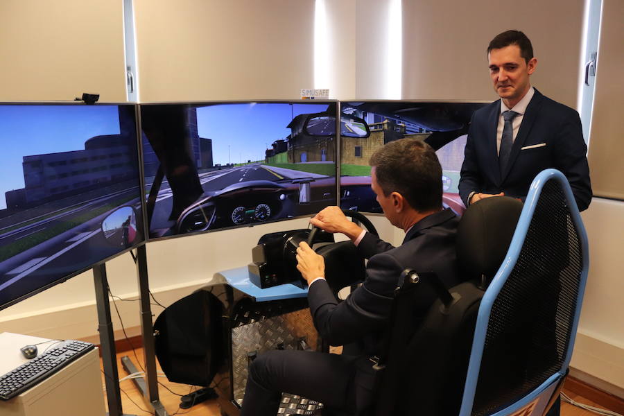 Fotos: La visita de Pedro Sánchez al Instituto Tecnológico de Castila y León en Burgos, en imágenes