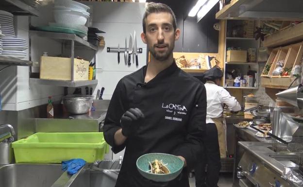 Daniel Serrano, chef de La Cantina de Burgos