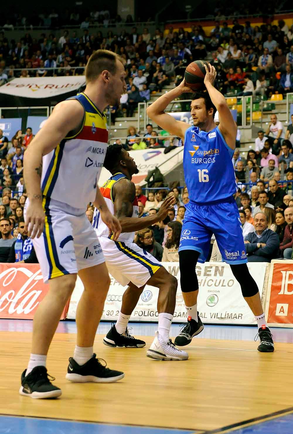 Fotos: Las mejores jugadas del San Pablo Burgos - Morabanc Andorra