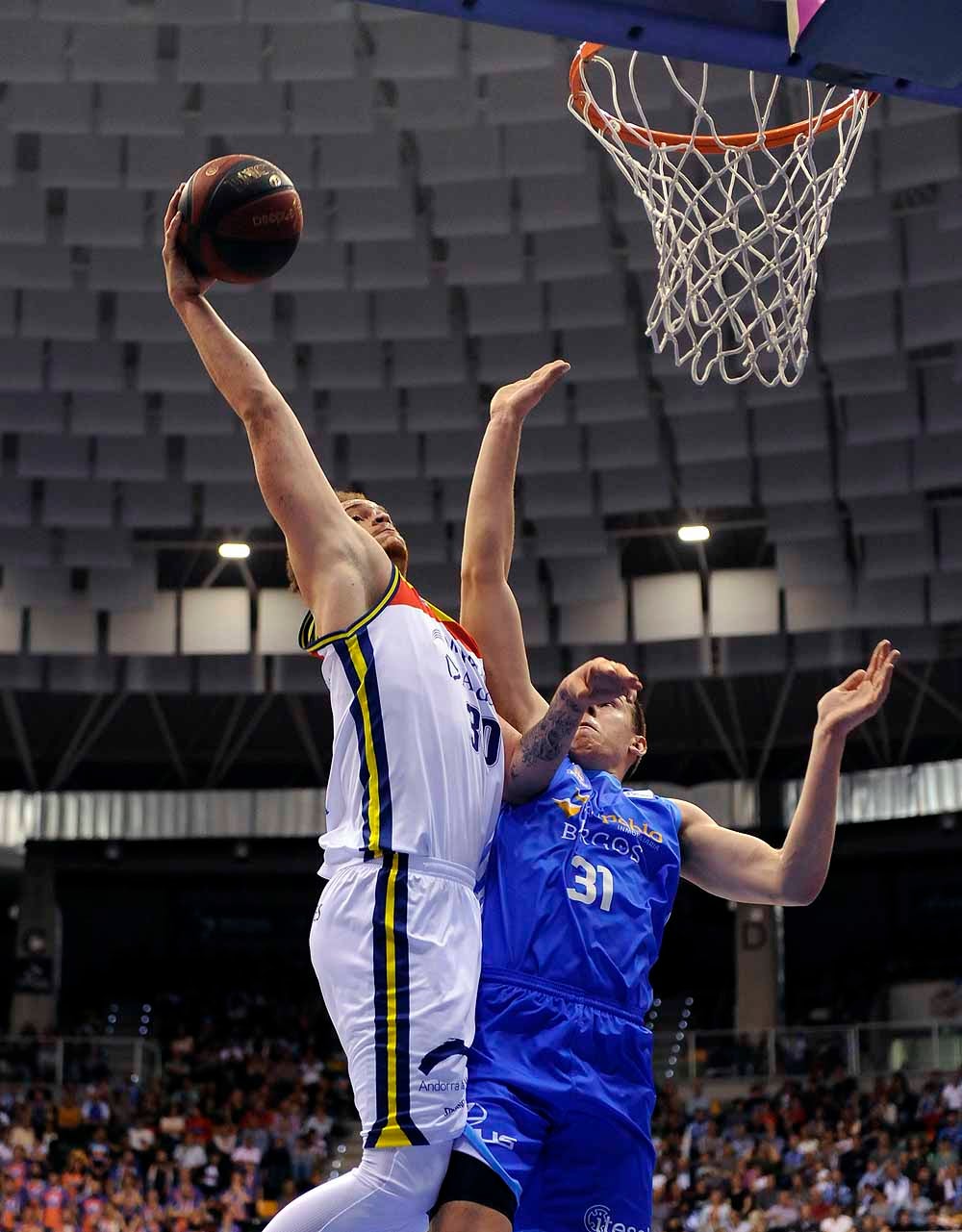 Fotos: Las mejores jugadas del San Pablo Burgos - Morabanc Andorra