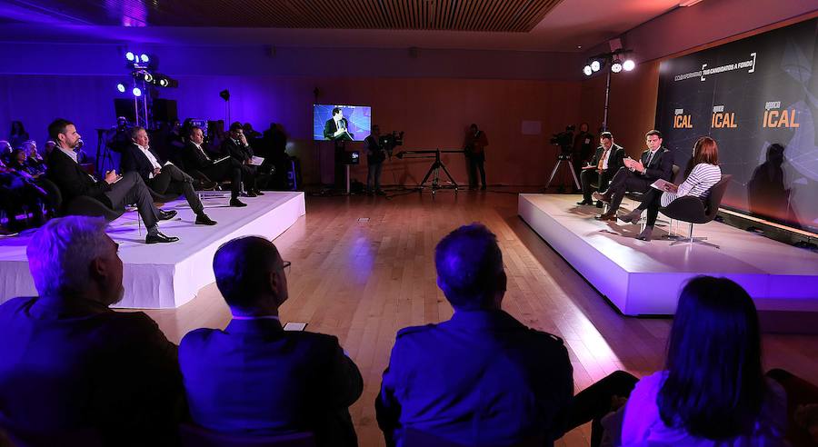 El presidente de Ciudadanos y candidato a la Presidencia del Gobierno, Albert Rivera, participa en el ciclo Tus candidatos a fondo, organizado por la Agencia Ical.