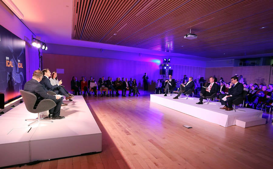 El presidente de Ciudadanos y candidato a la Presidencia del Gobierno, Albert Rivera, participa en el ciclo Tus candidatos a fondo, organizado por la Agencia Ical.