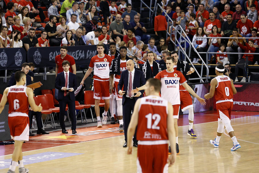 Fotos: Las mejores imágenes del choque entre BAXI Manresa y San Pablo Burgos