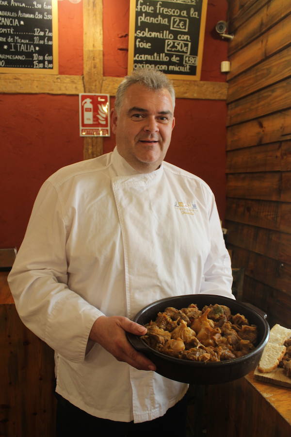uan Antonio González, chef de La Favorita. 