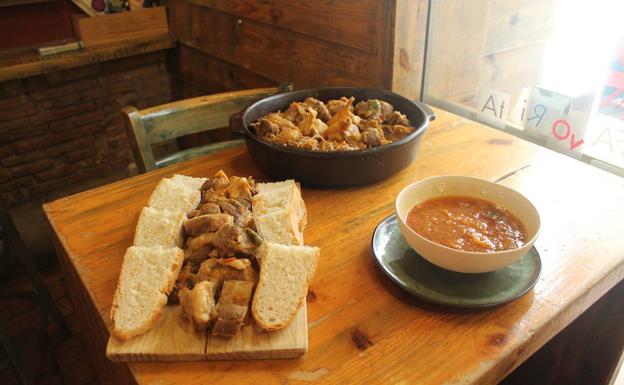 Preparación del plato. 