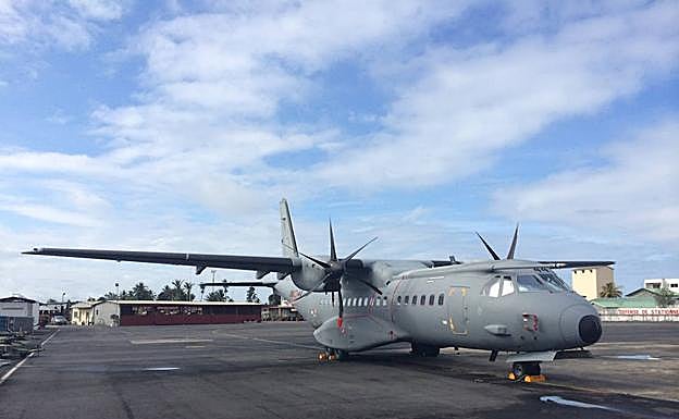 Avión T-21 del Ejército del Aire.