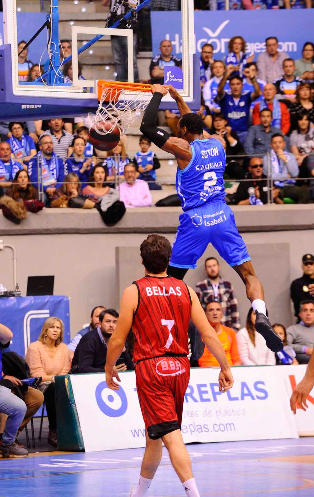 Fotos: Los mejores momentos del San Pablo Burgos - Fuenlabrada