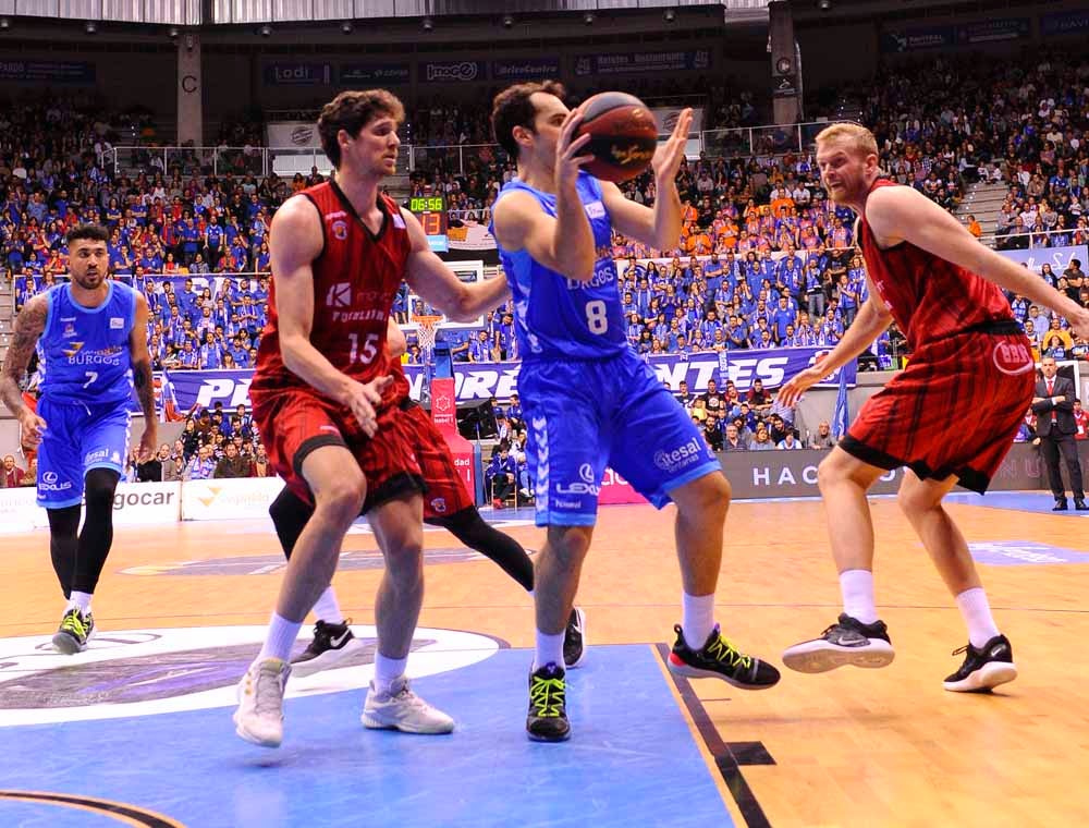 Fotos: Los mejores momentos del San Pablo Burgos - Fuenlabrada