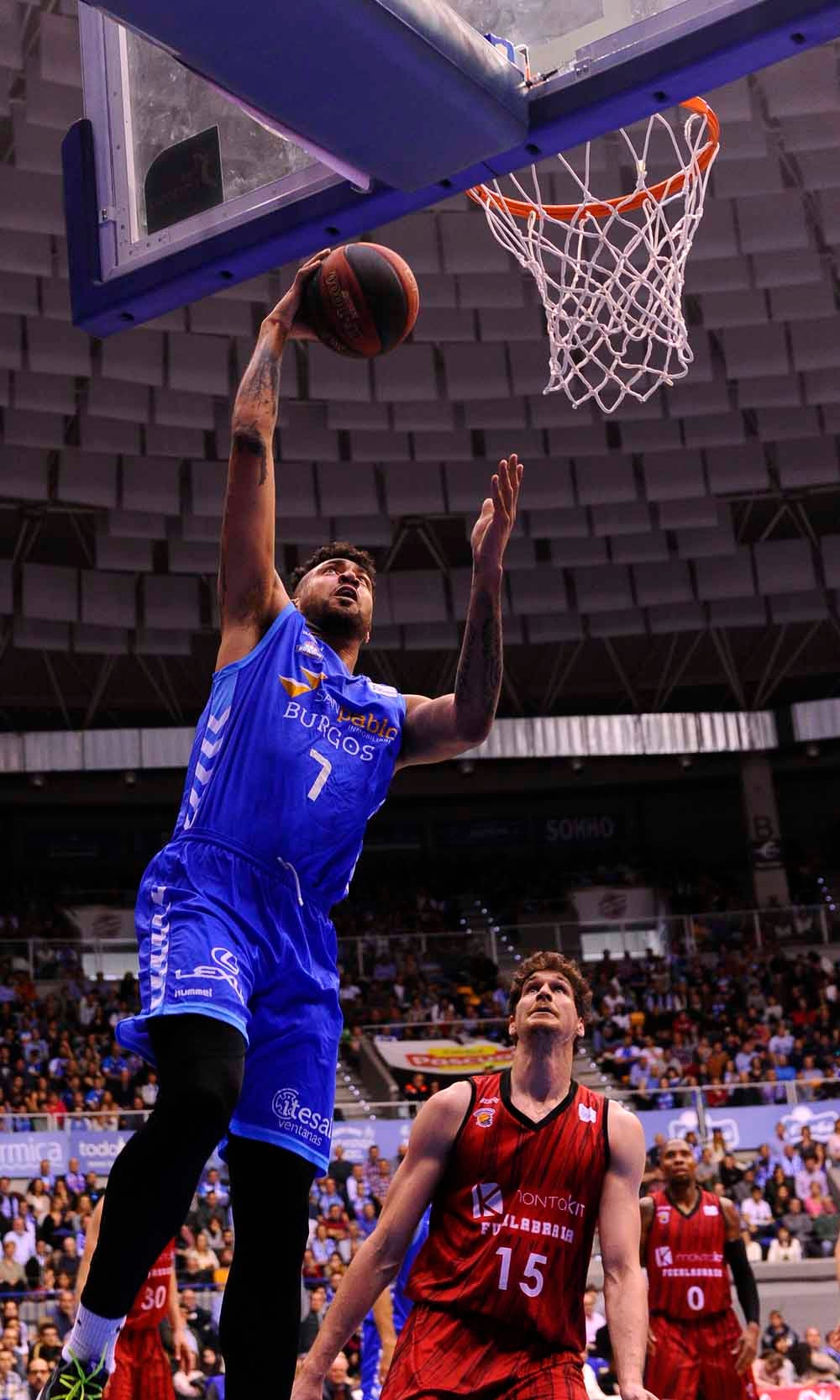 Fotos: Los mejores momentos del San Pablo Burgos - Fuenlabrada