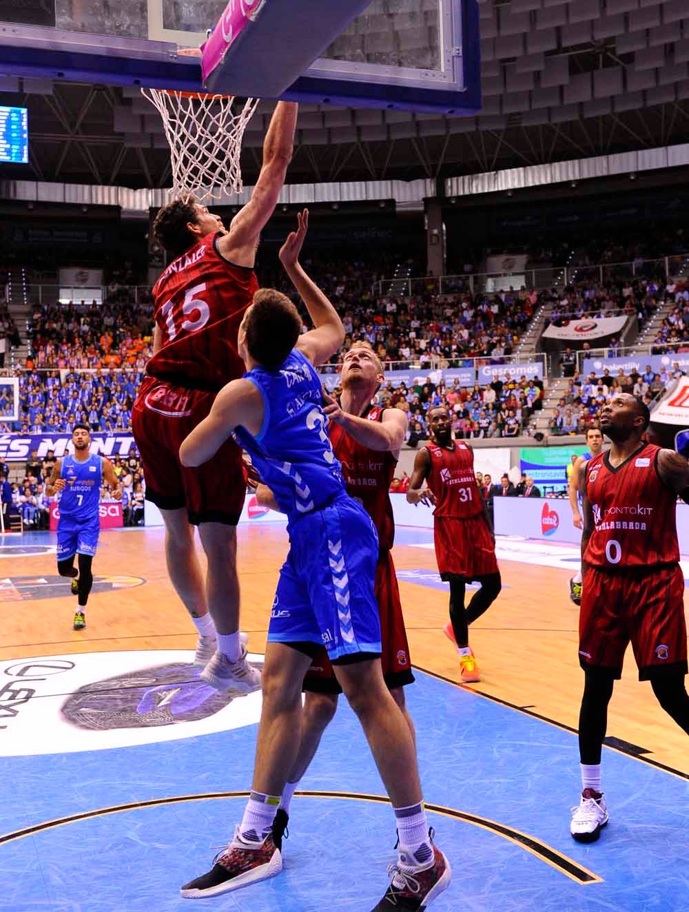 Fotos: Los mejores momentos del San Pablo Burgos - Fuenlabrada