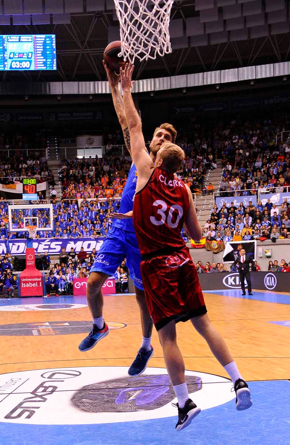 Fotos: Los mejores momentos del San Pablo Burgos - Fuenlabrada