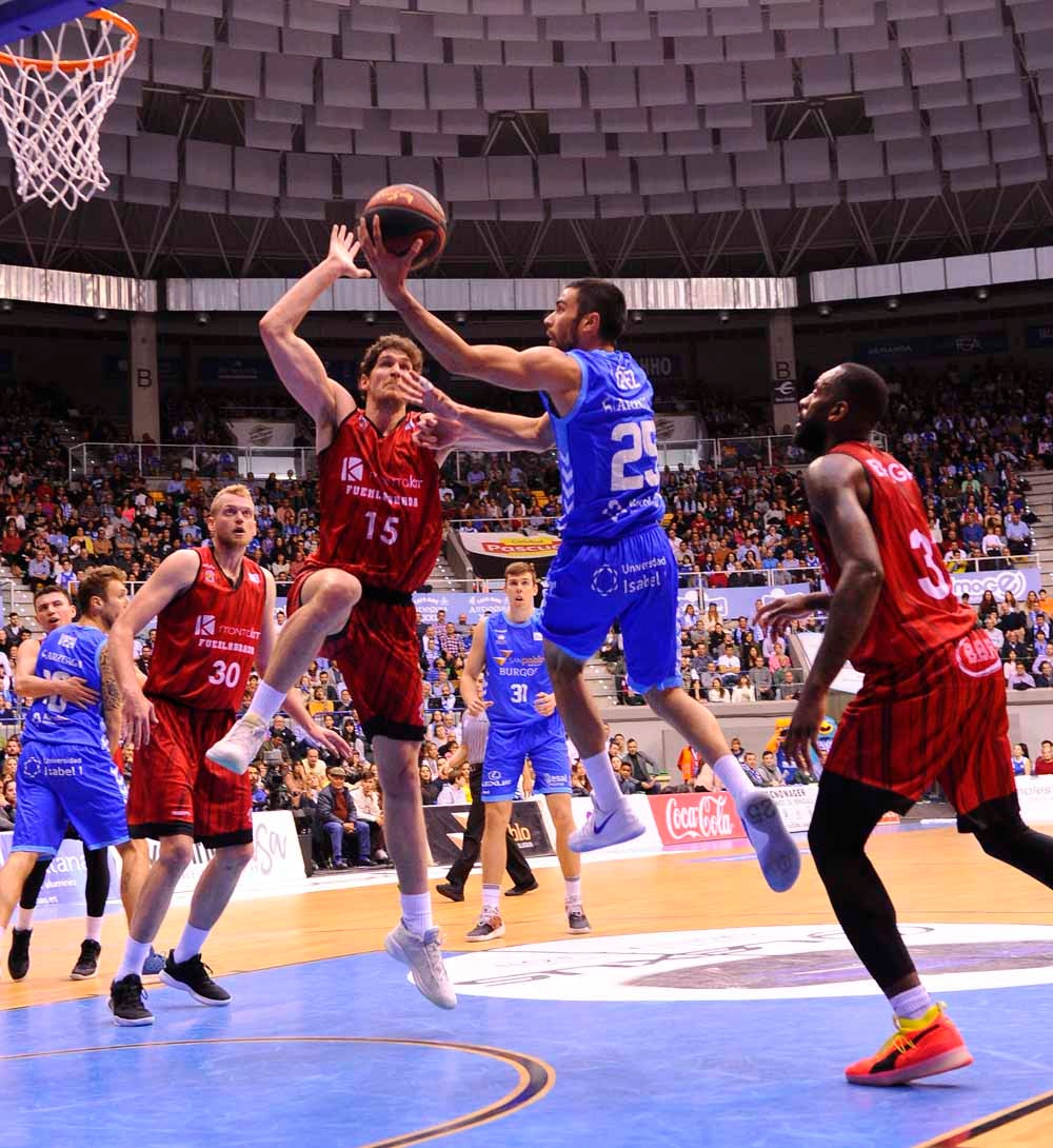 Fotos: Los mejores momentos del San Pablo Burgos - Fuenlabrada