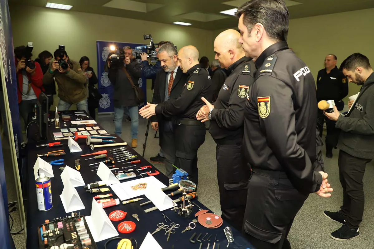 La Policía Nacional desarticula una banda de georgianos especializada en robos de viviendas a la que se le imputan más de 50 hechos delictivos solo en Burgos.