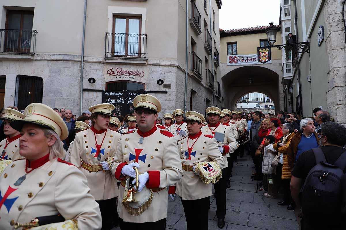 Fotos: Dolor con la caída y rotura de la imagen del Santísimo Cristo de Burgos