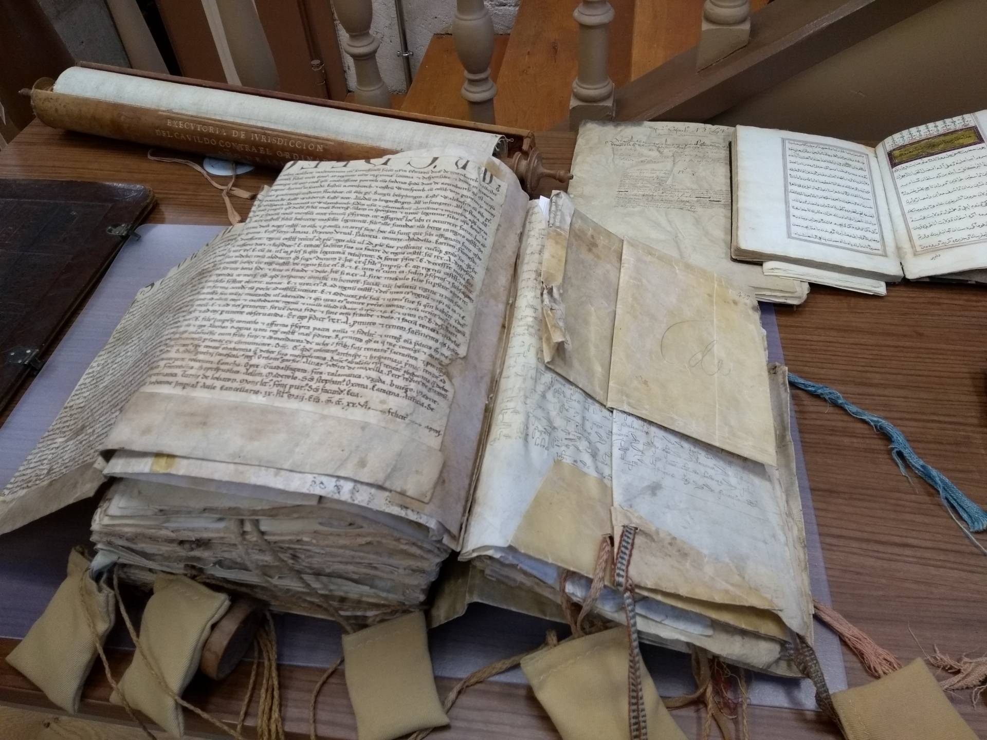 Los incendios calcinaron los documentos custodiados en el archivo diocesano. 