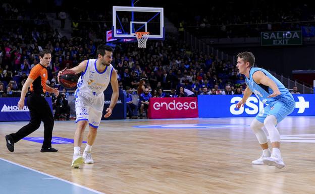 Imagen del partido de ida jugado en lel WiZink Center