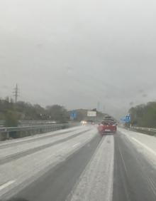 Imagen secundaria 2 - Nieve y granizo en Béjar.